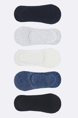 5 Pack Hidden Socks