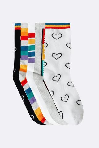 5 Pack Socks