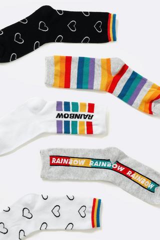 5 Pack Socks