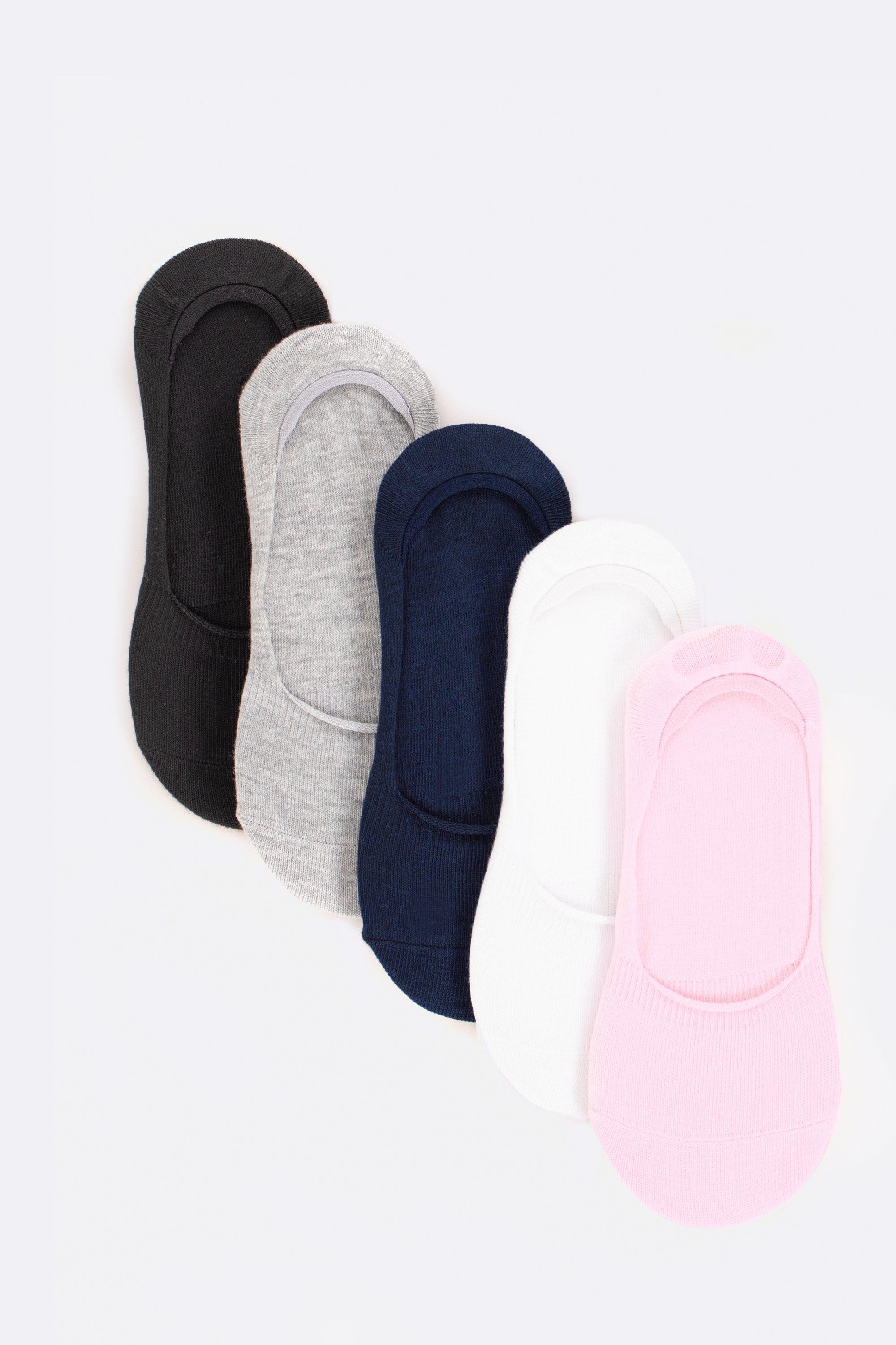 5 Pack Hidden Socks