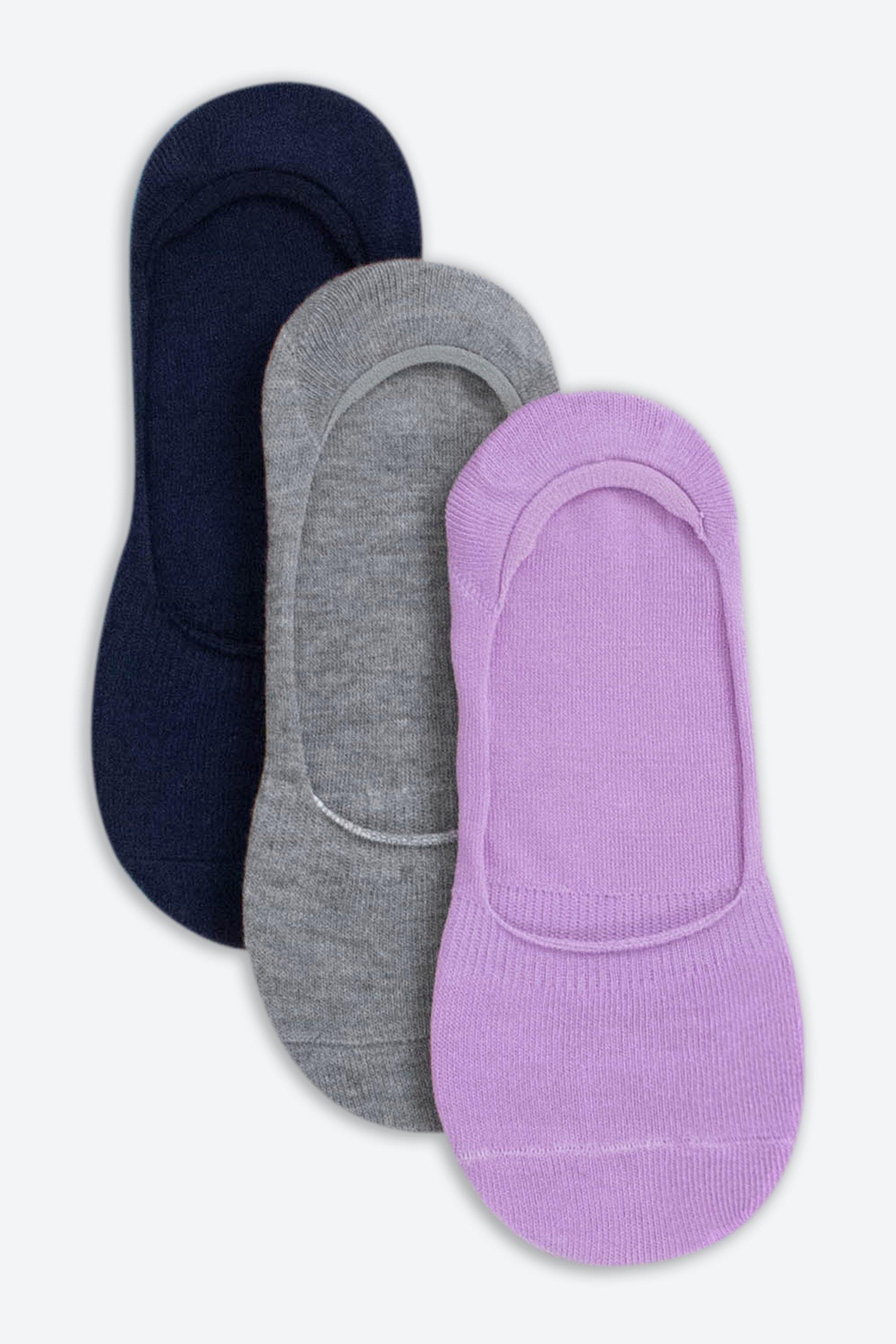 3 Pack Hiden Socks