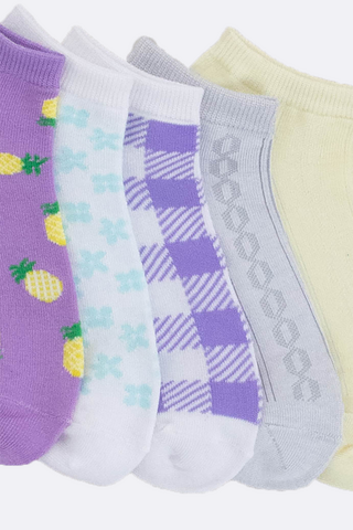 5 Pack Anklet Socks