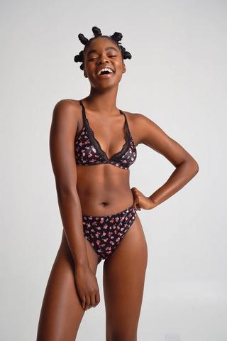 Bralette And Thong Set