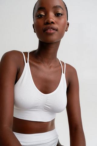 Crop Bra And Panty Set 