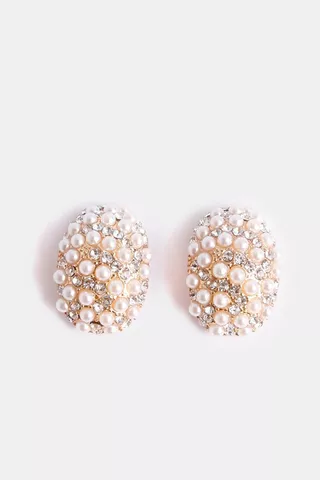 Embellished Stud Earrings