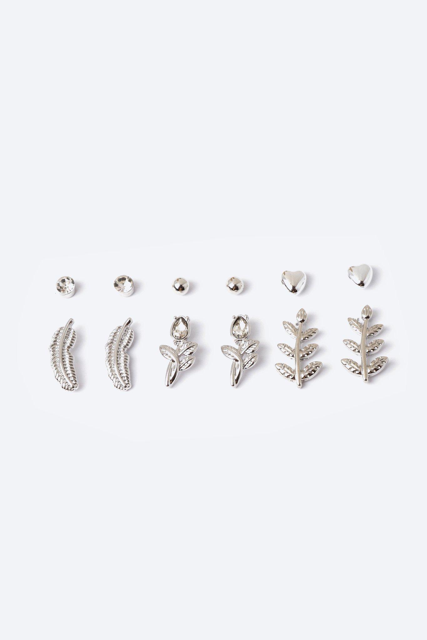 Earrings 6 - Foil Ring Earrings main image 1
