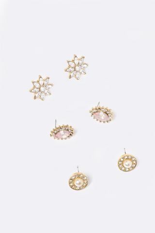 3 Pack Earrings