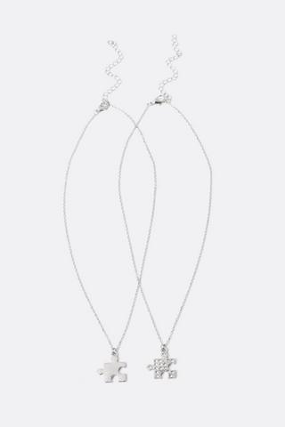 2 Pack Friendship Necklace