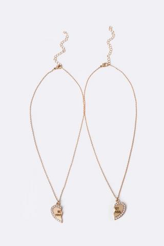 2 Pack Friendship Necklace