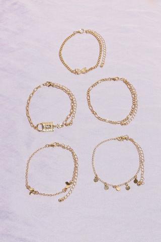 5 Pack Butterfly Bracelet