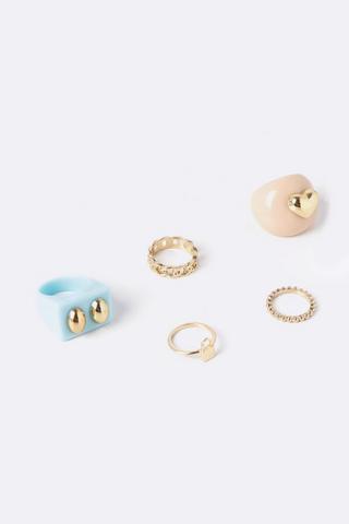 5 Pack Rings