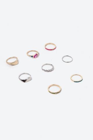 8 Pack Rings