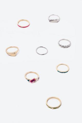 8 Pack Rings