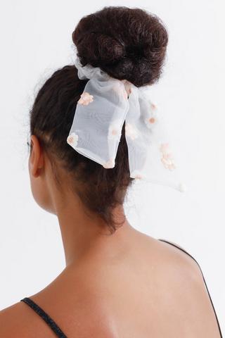 2 Pack Scrunchies With Tail