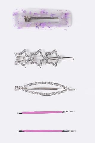5 Pack Hair Clips