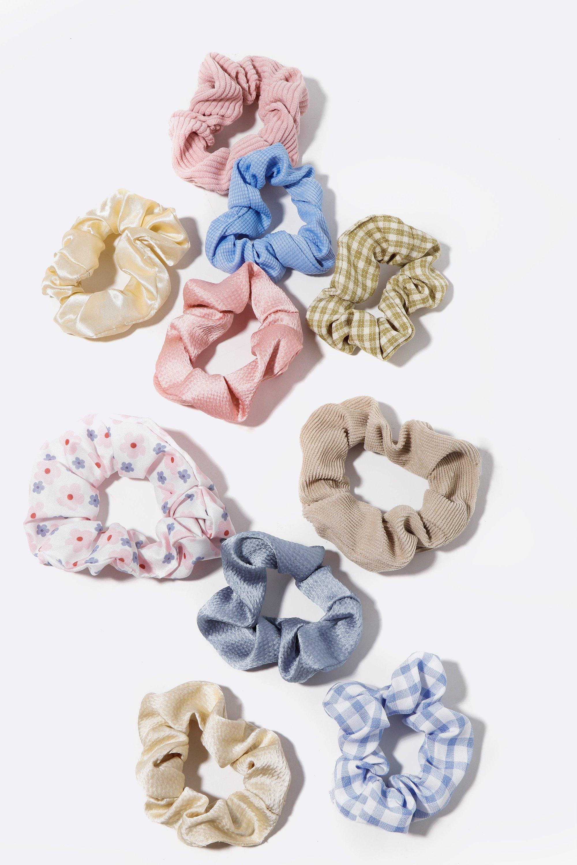 10 Pack Scrunchies