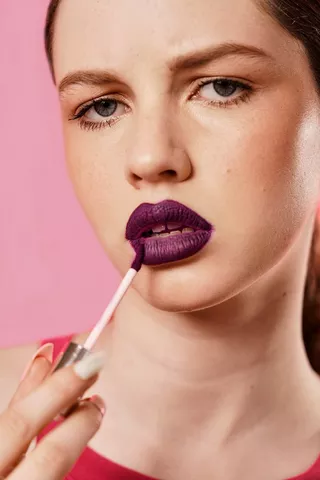 Matte Liquid Lipstick Purple - Salty