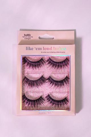 3 Pack Lashes - 48 Baddie