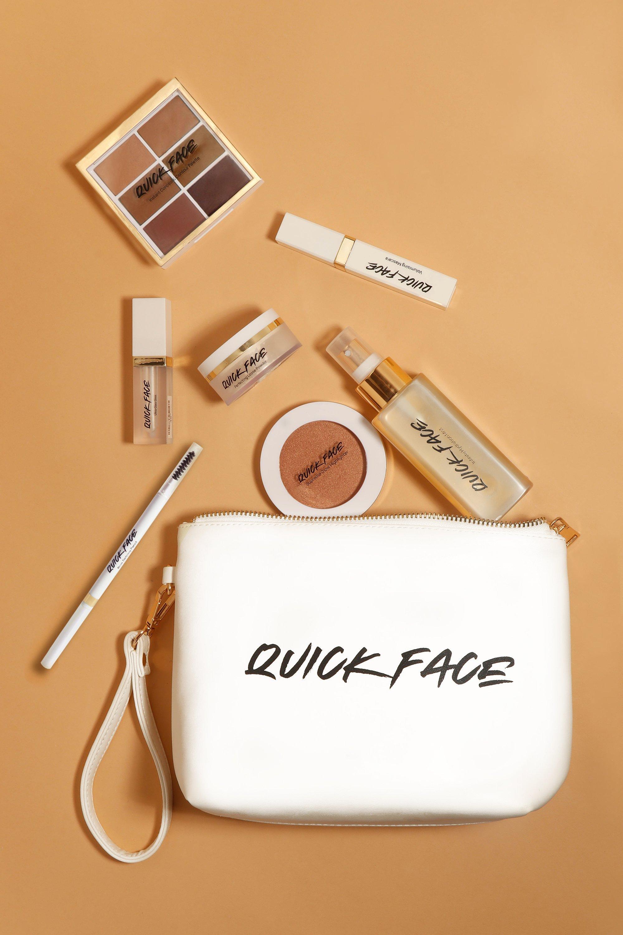 QUICK FACE 7 STEP MAKEUP BAG DARK