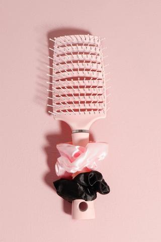 Hair Brush And Scrunchie Set