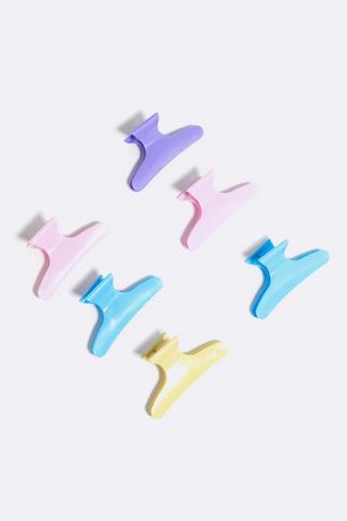 6 Pack Hair Clips