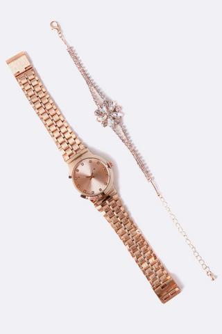 Watch And Bracelet Set