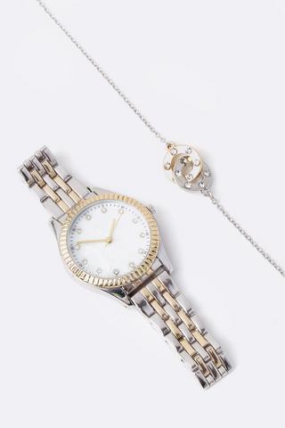 Watch And Bracelet Set