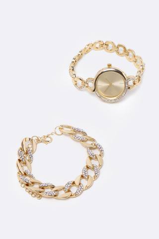 Watch And Bangle Set