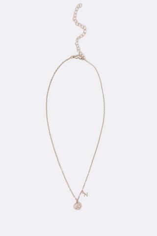 N Pendant Necklace