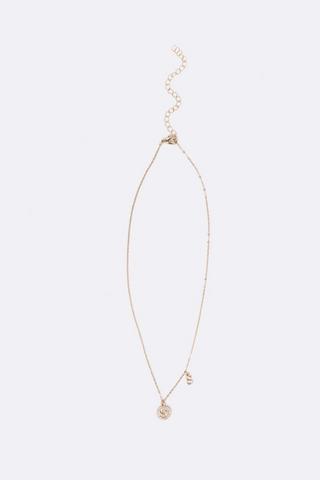 S Pendant Necklace