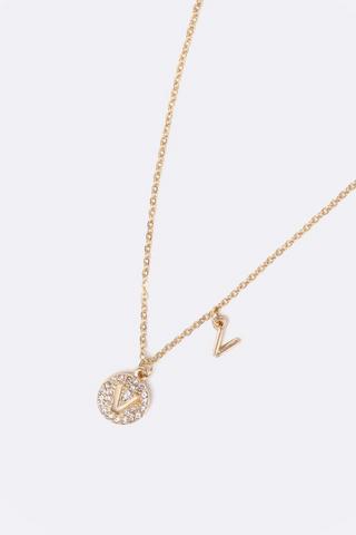 V Pendant Necklace