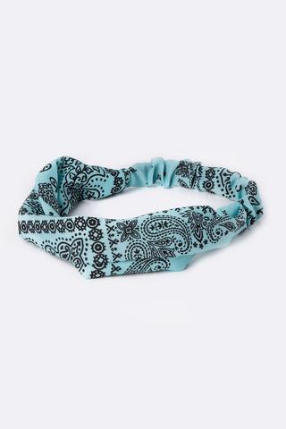Headband Paisley Print
