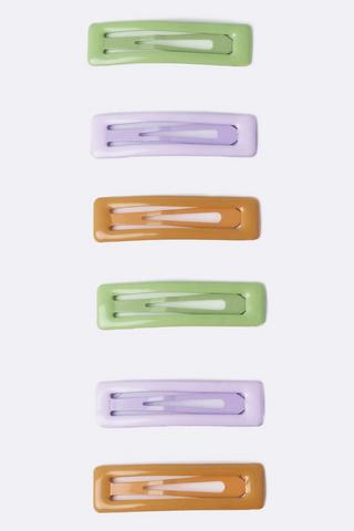 6 Pack Hair Clips