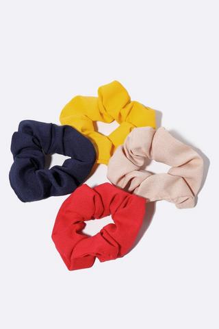 4 Pack Scrunchies