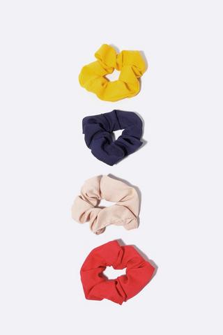 4 Pack Scrunchies