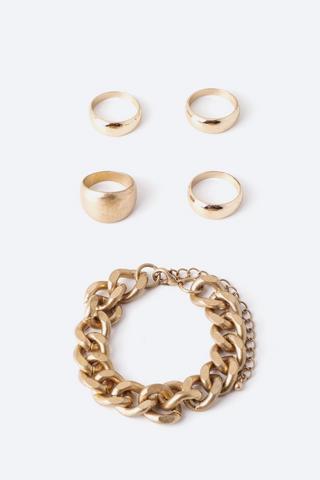 Bracelet And Ring Set