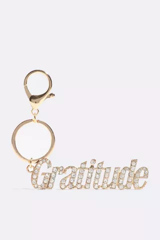 Gratitude Keyring