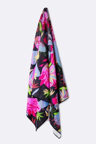 Floral Beach Towel