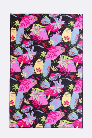 Floral Beach Towel
