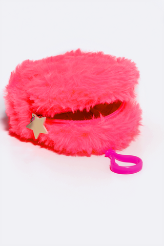 Fluffy Backpack Keyring