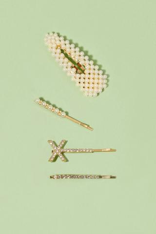 Hair Clip Set - X