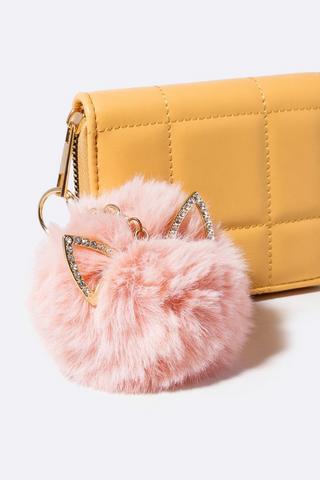 Fluffy Keyring