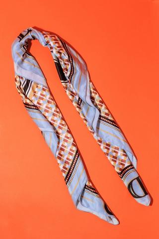 Satin Scarf - D