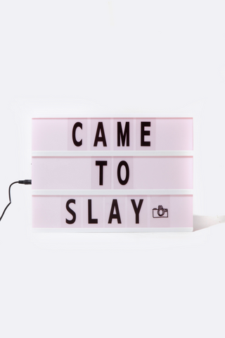 Light Box Sign