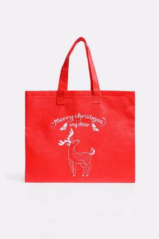 Deer Shopper Bag