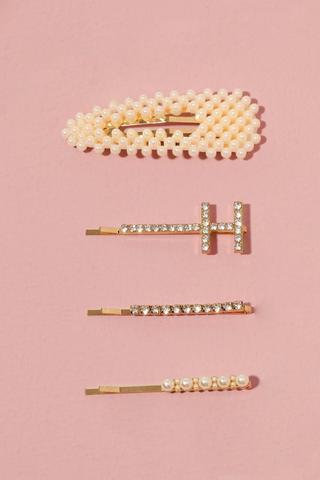 Hair Clip Set - H
