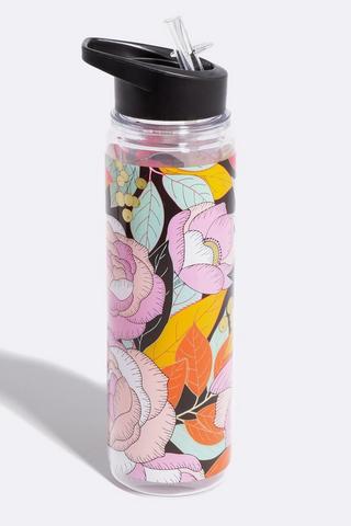 Floral Water Bottle