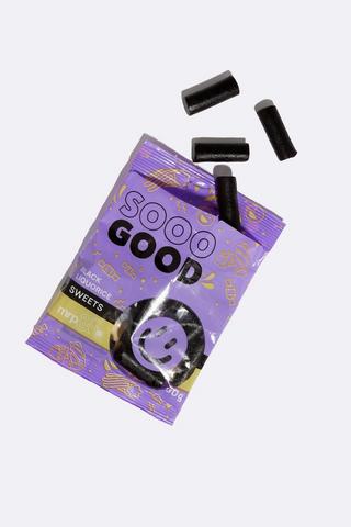 Sweets - Black Liquorice - 90g