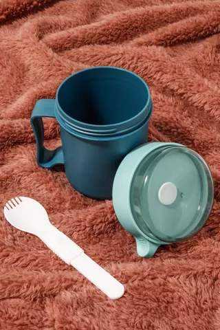 Travel Soup Mug With Spoon