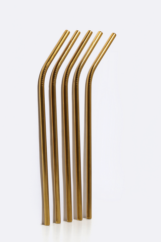 5 Pack Metal Straws